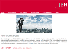 Tablet Screenshot of jbh-herget.de